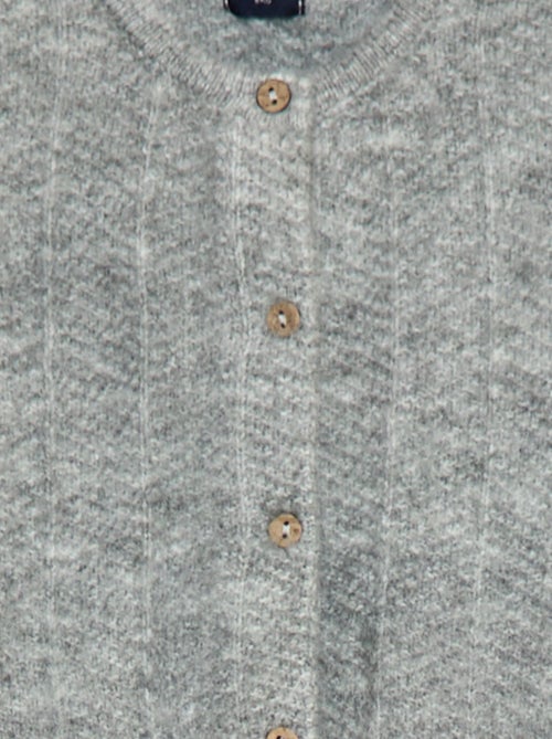 Chaleco de punto tricot - Kiabi