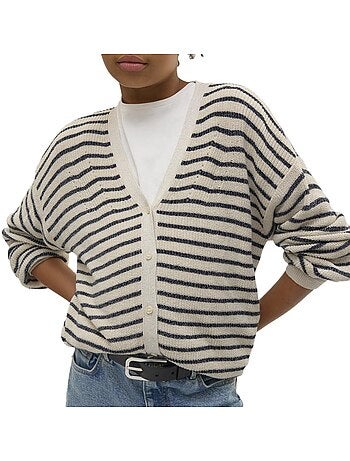 Chaleco de rayas para niña Vero Moda