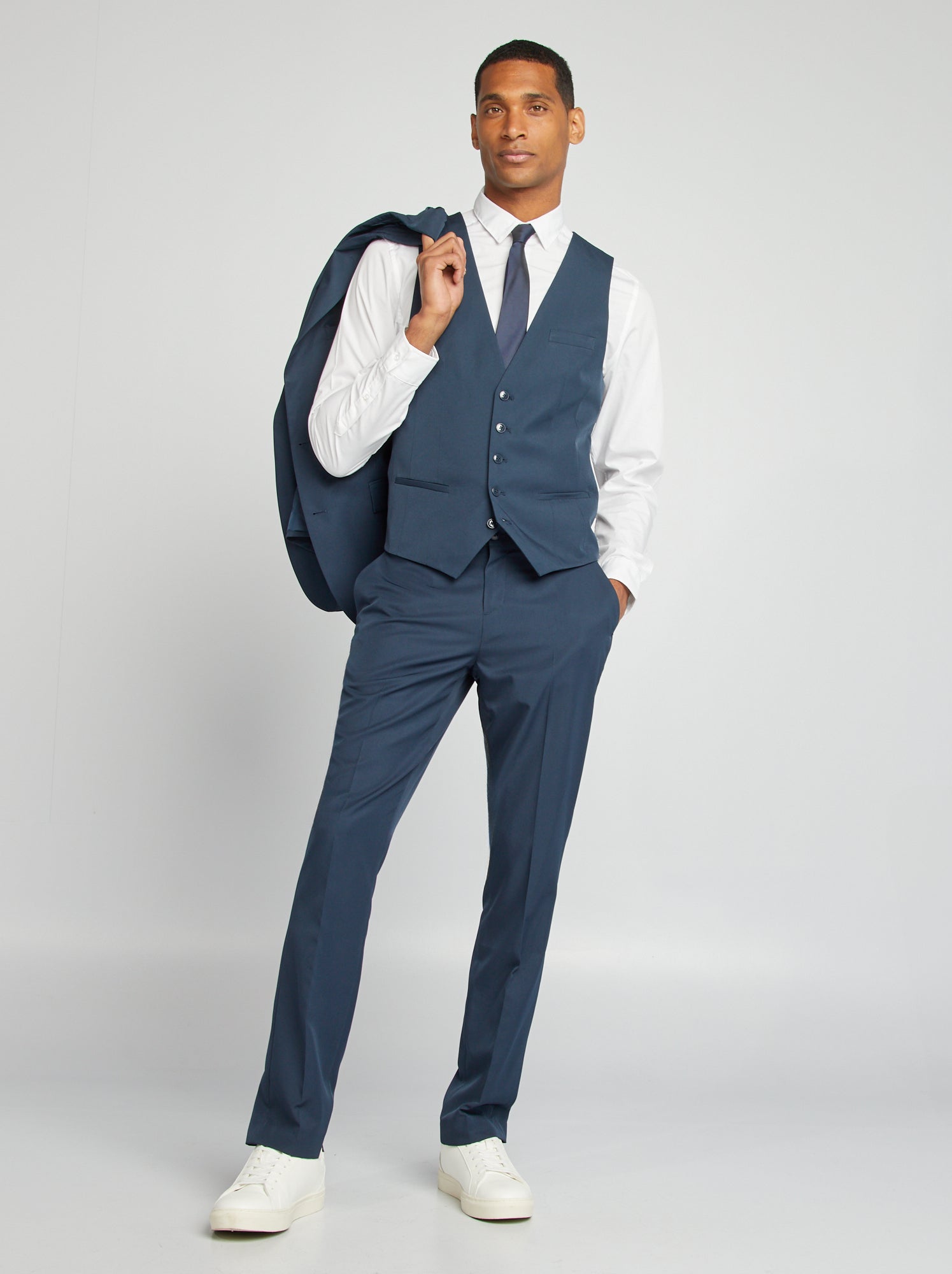 Trajes Azules Chalecos De Vestir Para Jovenes Traje Azul Marino