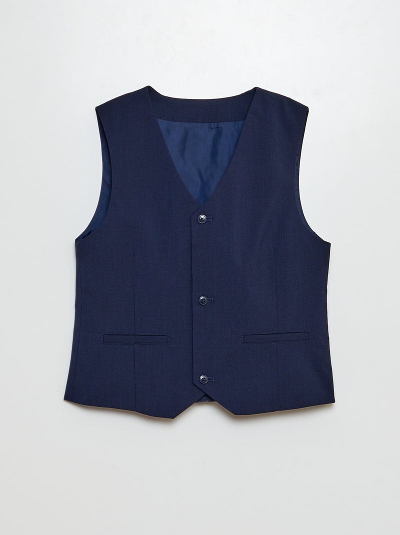 Chaleco de traje AZUL - Kiabi