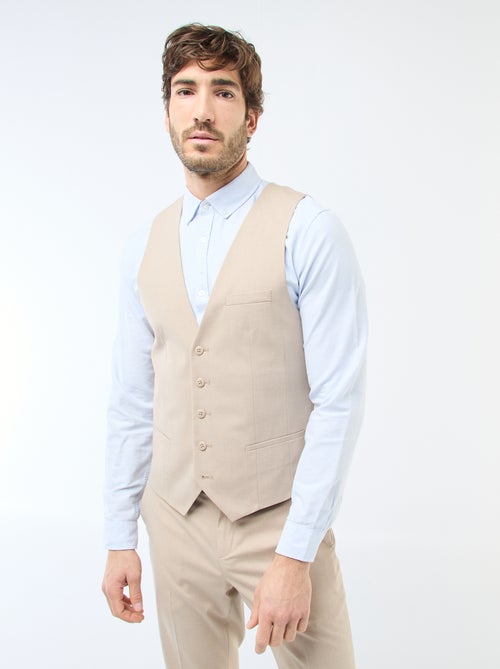 Chaleco de traje - Kiabi