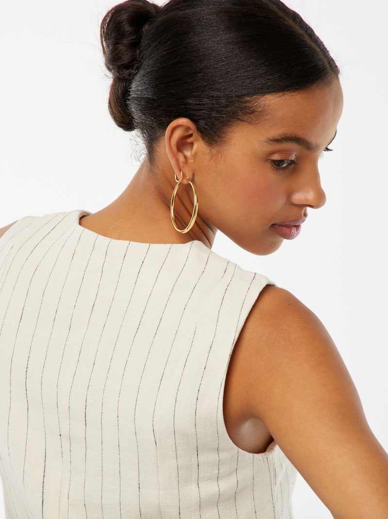 Chaleco de traje BEIGE - Kiabi