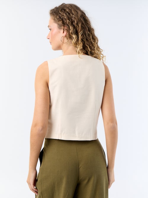 Chaleco de traje - Kiabi