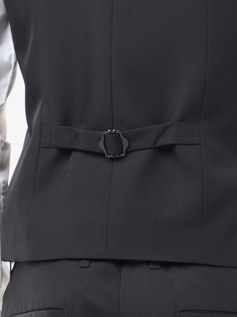 Chaleco de traje negro - Kiabi