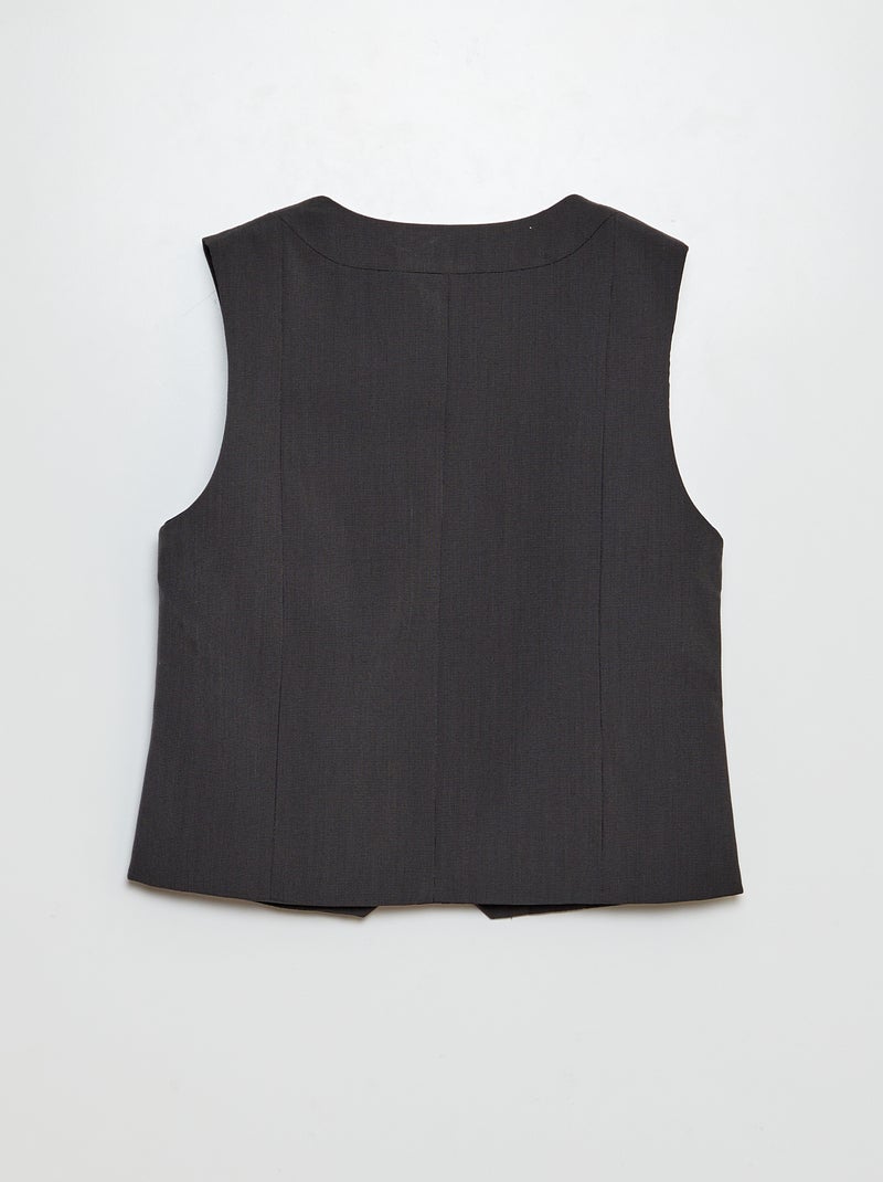 Chaleco de traje NEGRO - Kiabi