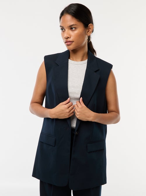 Chaleco de traje sin mangas - Kiabi