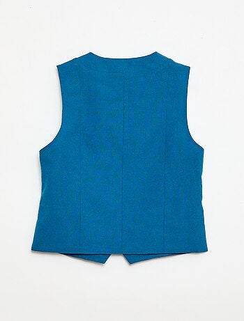 Chaleco de traje sin mangas