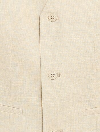 Chaleco de traje sin mangas