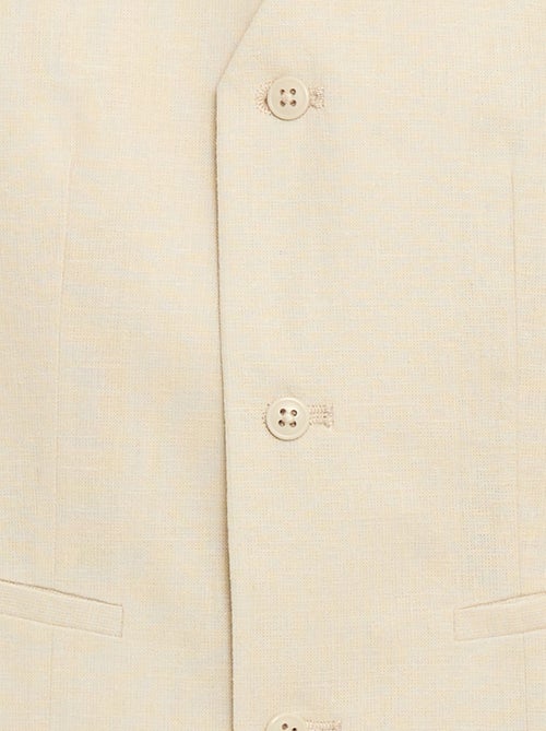 Chaleco de traje sin mangas - Kiabi