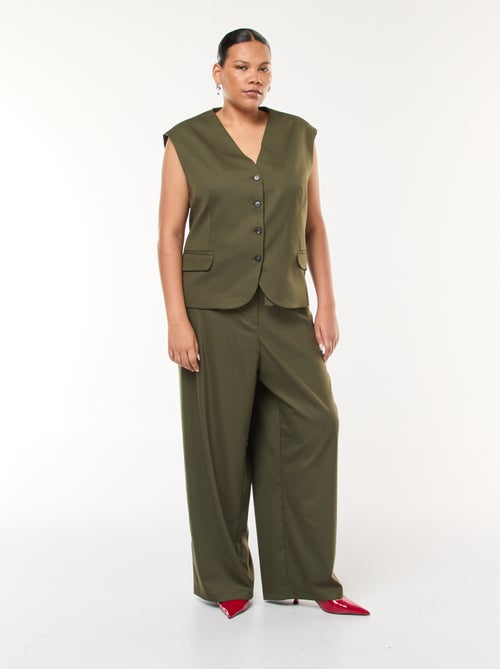 Chaleco de traje sin mangas - Kiabi