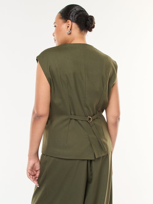 Chaleco de traje sin mangas - Kiabi