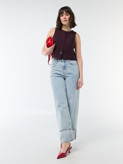 Chaleco de traje sin mangas - Kiabi