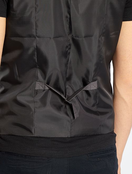 Disfraz chaleco rayas - negro/blanco - Kiabi - 12.00€