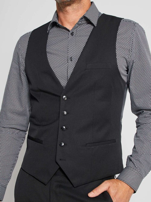 Chaleco de traje slim - Kiabi