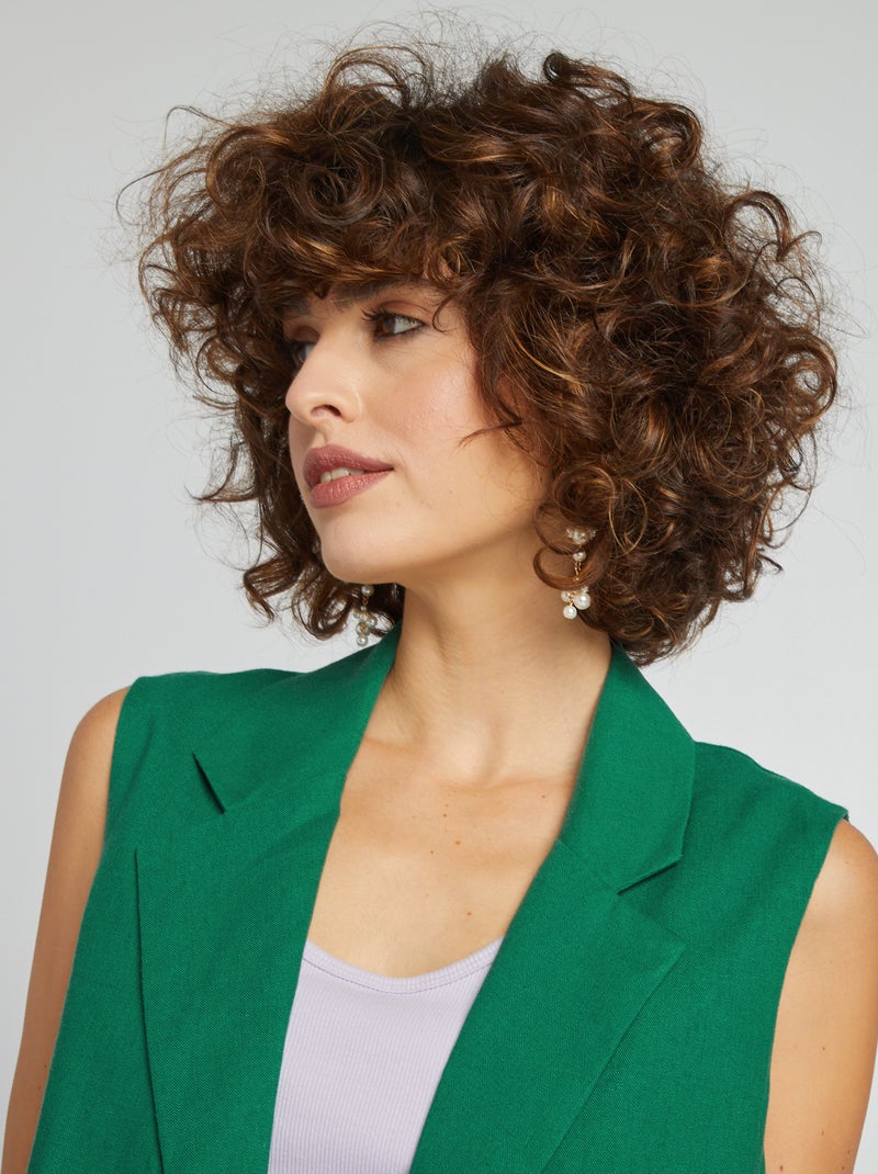 Chaleco de traje VERDE - Kiabi