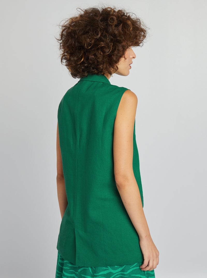 Chaleco de traje VERDE - Kiabi