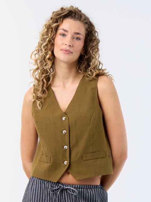 Chaleco de traje - Kiabi