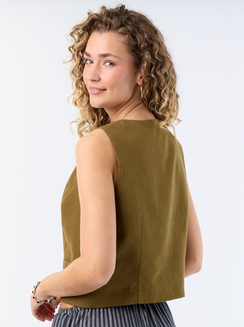Chaleco de traje - Kiabi