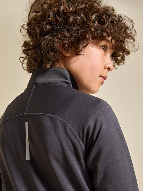 Chaleco deportivo cuello alto con cremallera - (ekstract) - Kiabi Chaleco deportivo cuello alto con cremallera - (ekstract) - Kiabi
