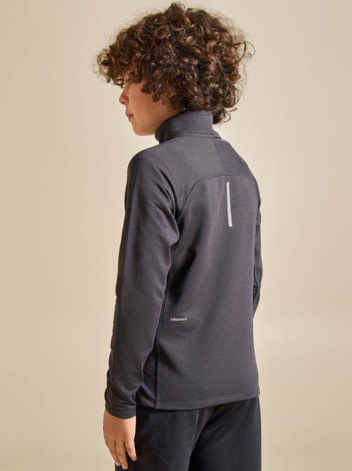 Chaleco deportivo cuello alto con cremallera - (ekstract) - Kiabi Chaleco deportivo cuello alto con cremallera - (ekstract) - Kiabi