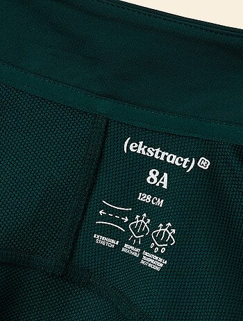 Ekstract - Chaleco deportivo cuello alto con cremallera
