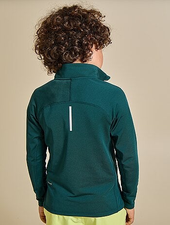 Ekstract - Chaleco deportivo cuello alto con cremallera