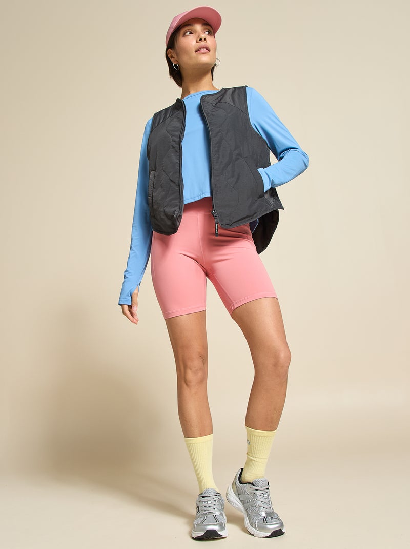 Chaleco deportivo sin mangas - (ekstract) Negro - Kiabi