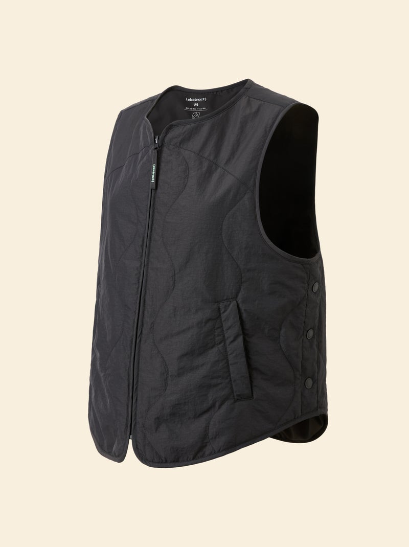 Chaleco deportivo sin mangas - (ekstract) Negro - Kiabi