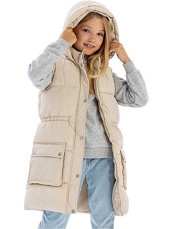 Chaleco diseño acolchado niñas - minoti