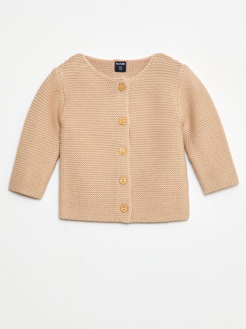 Chaleco en punto de espuma - Kiabi