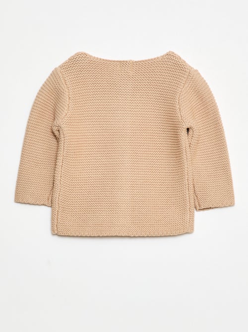 Chaleco en punto de espuma - Kiabi