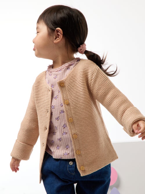 Chaleco en punto de espuma - Kiabi