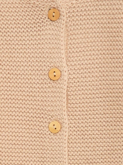 Chaleco en punto de espuma - Kiabi