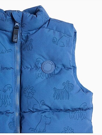 Chaleco estampado, mo fashion
