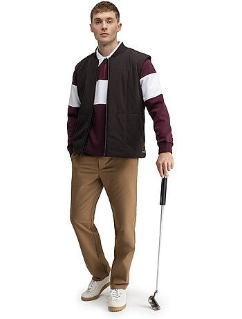 Chaleco golf acolchado hombre golf hombre wedge dark