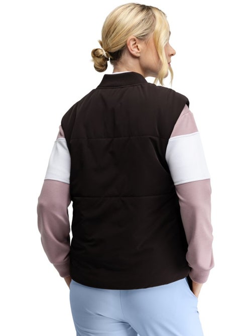 Chaleco golf acolchado mujer golf mujer wedge-w dark - Kiabi
