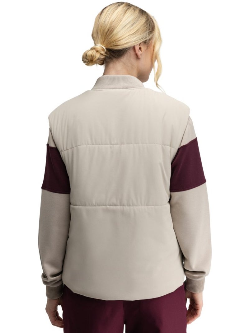 Chaleco golf acolchado mujer golf mujer wedge-w sand Beige - Kiabi