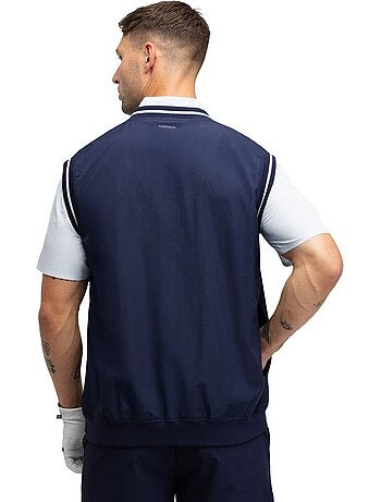 Chaleco golf cortavientos hombre golf hombre putt navy