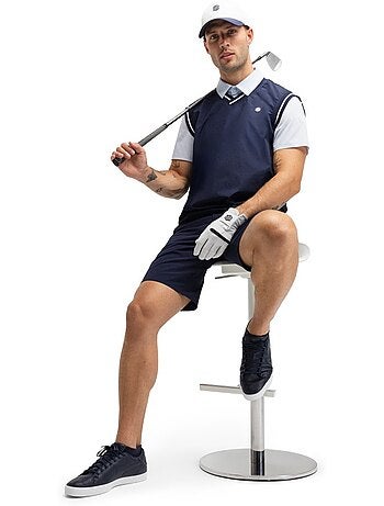 Chaleco golf cortavientos hombre golf hombre putt navy