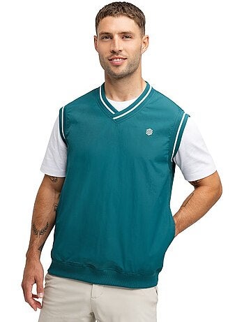 Chaleco golf cortavientos hombre golf hombre putt teal