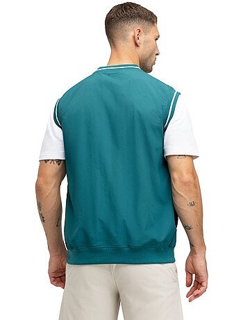 Chaleco golf cortavientos hombre golf hombre putt teal