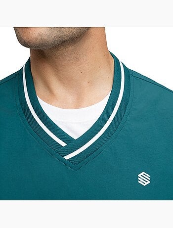 Chaleco golf cortavientos hombre golf hombre putt teal