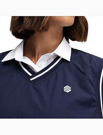 Chaleco golf cortavientos mujer golf mujer grace navy
