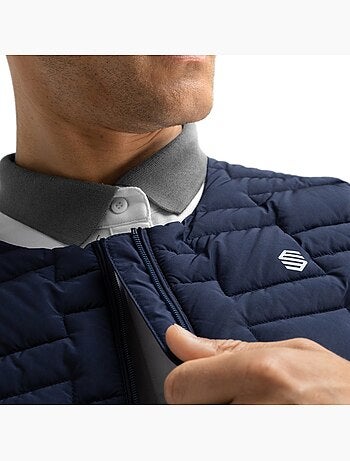 Chaleco golf insulado hombre golf hombre royal