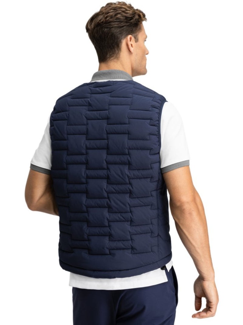 Chaleco golf insulado hombre golf hombre royal Azul marino - Kiabi