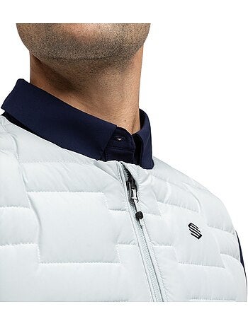 Chaleco golf insulado hombre golf hombre royal gray