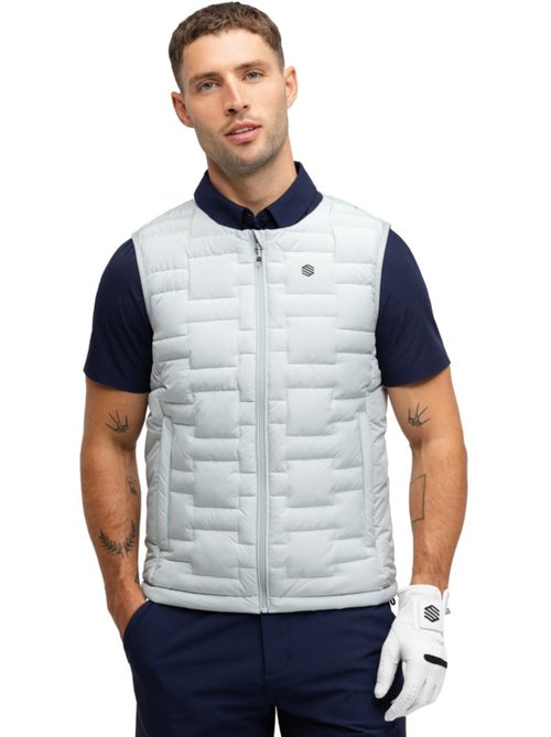 Chaleco golf insulado hombre golf hombre royal gray - Kiabi