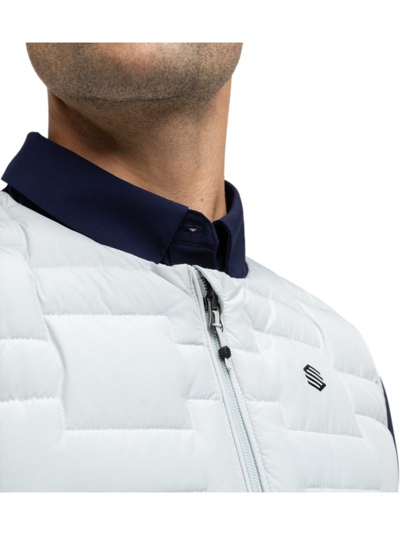 Chaleco golf insulado hombre golf hombre royal gray Blanco Gris - Kiabi