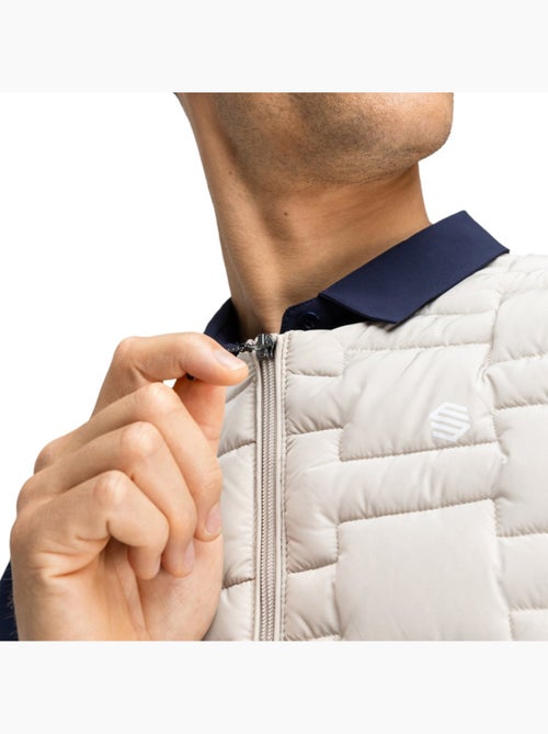 Chaleco golf insulado hombre golf hombre royal sand - Kiabi