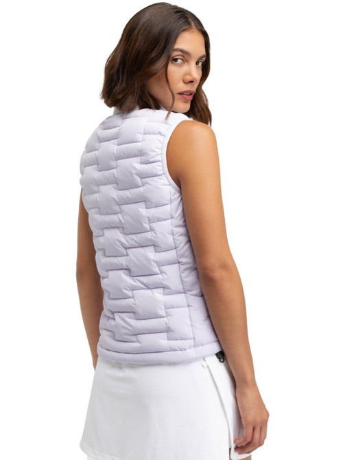Chaleco golf insulado mujer golf mujer pinilla lilac - Kiabi
